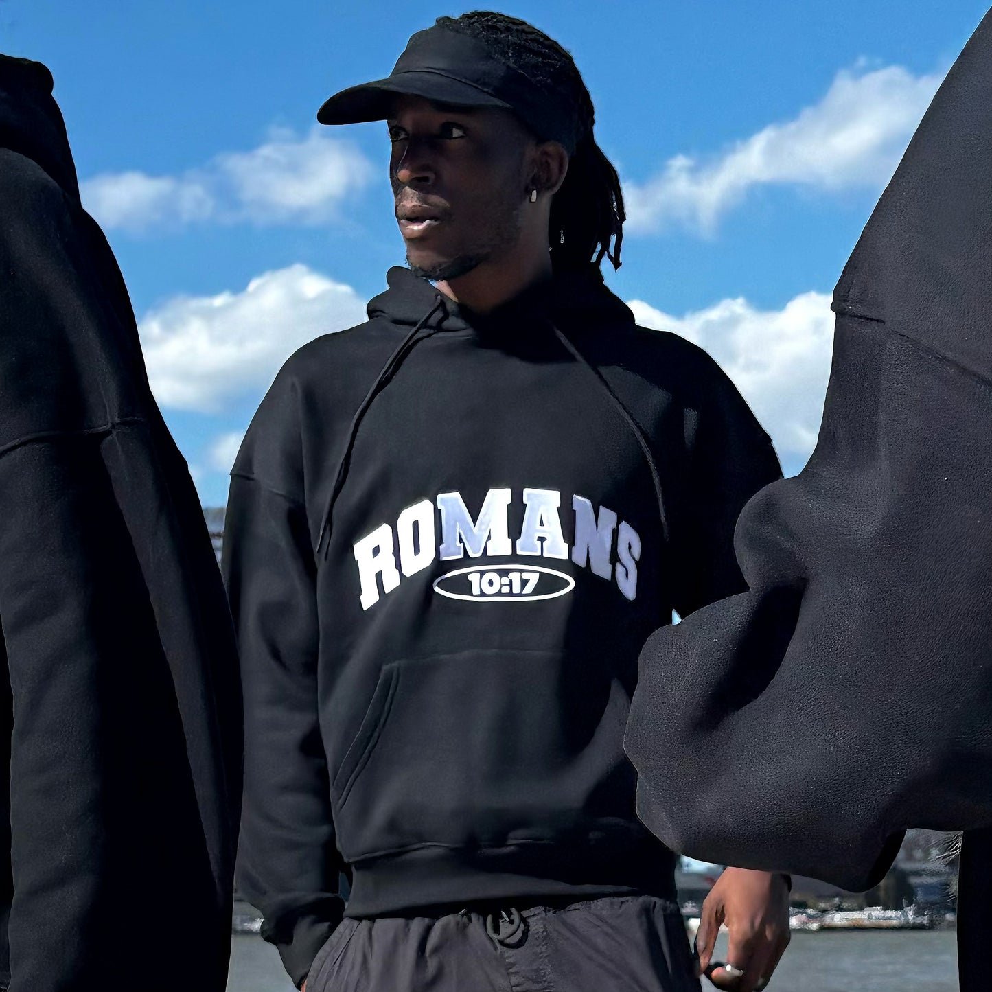 FAITH OVERSIZED NEW HOODIE | BLACK